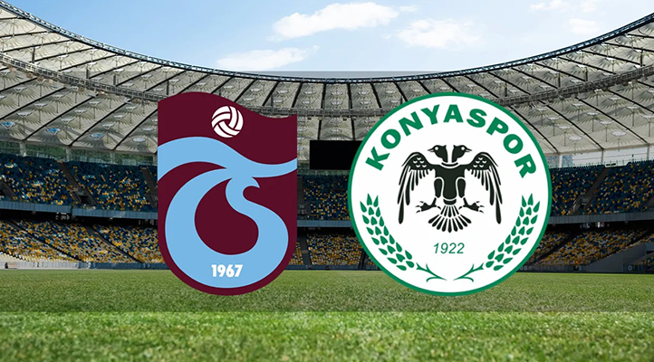 Trabzonspor-Konyaspor maç kadrosu ve ilk 11’leri belli oldu