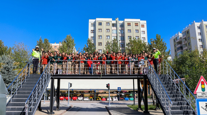 Selçuklu Trafik Eğitim Parkı yeni eğitim öğretim yılında da eğitimlerine devam ediyor