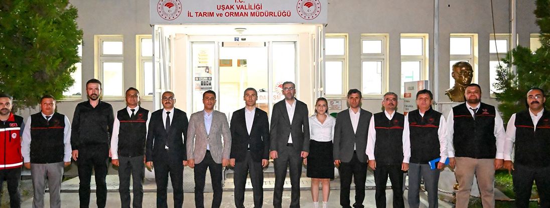 Vali Aktaş, Uşak’taki tarım hizmetleri hakkında yerinde bilgi aldı