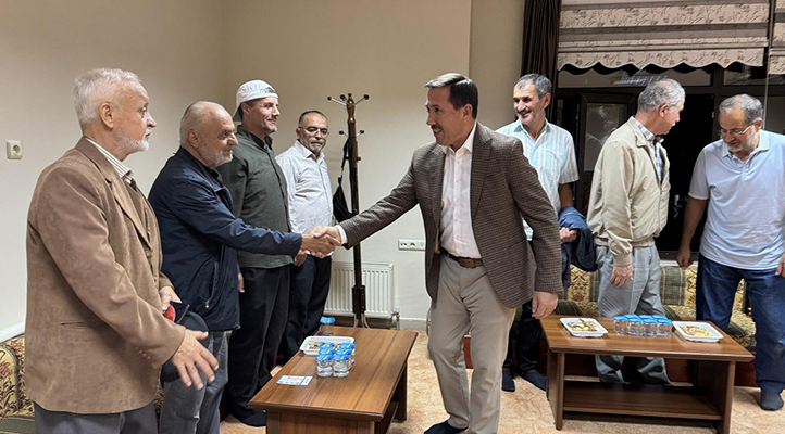 Karatay Belediye Başkanı Hasan Kılca, Hikmet İlim ve Sanat Derneği üyeleriyle buluştu