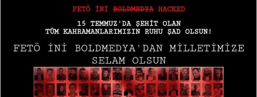 FETÖ propagandası yapan iki internet sitesi hacklendi