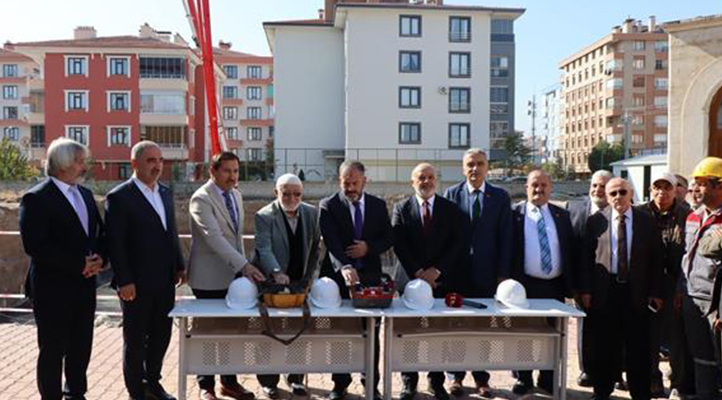 Celaliye Kız Kur’an Kursu yeni hizmet binasının temelleri düzenlenen törenle atıldı