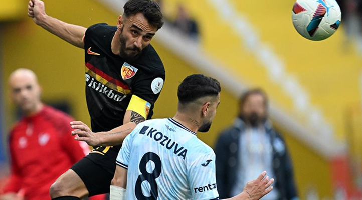 Kayseri’de gol yok