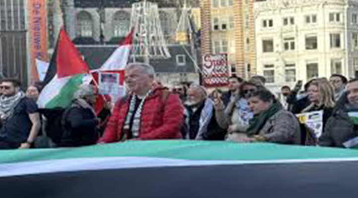 Filistin’in işgaline zemin hazırlayan Balfour Deklarasyonu, İngiltere ve Hollanda’da protesto edildi