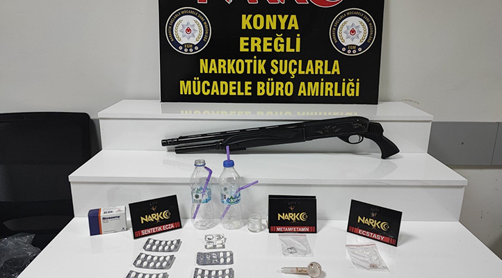 Konya’da uyuşturucu operasyonları: 54 tutuklama