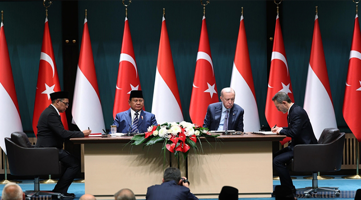 Türkiye ile Endonezya arasında 3 anlaşma imzalandı