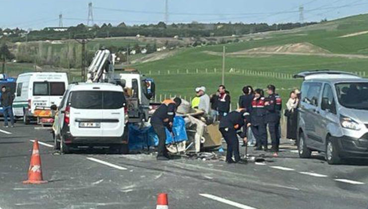 Ankara’da trafik kazası: 1 ölü, 2 yaralı