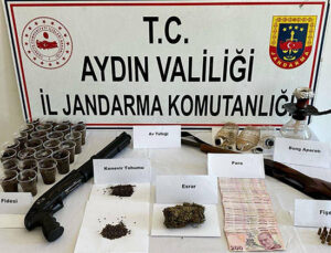 Aydın’da uyuşturucu operasyonu: 27 gözaltı