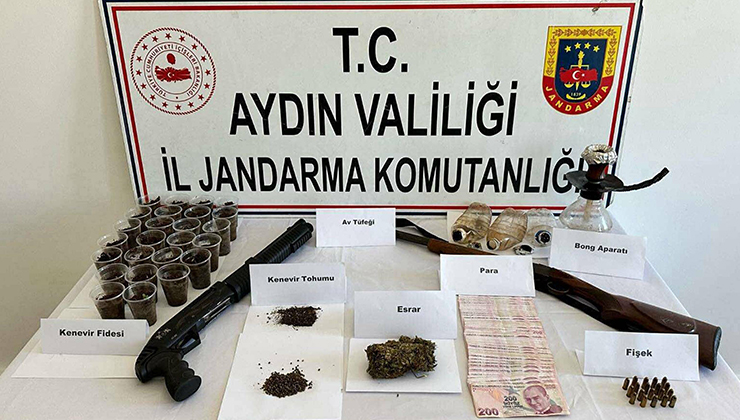 Aydın’da uyuşturucu operasyonu: 27 gözaltı