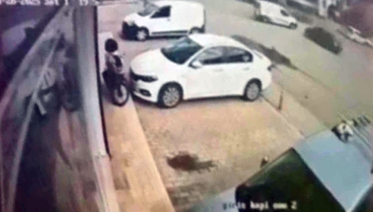 Beyşehir’de kaza anı kamerada