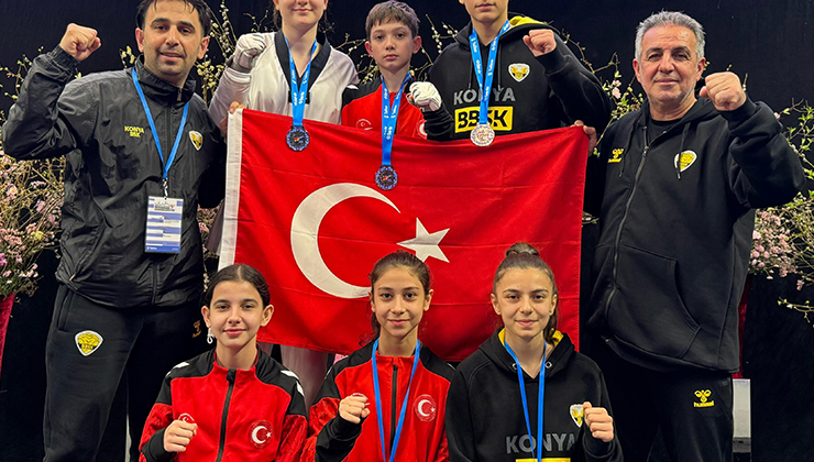 Büyükşehir’den 1 altın, 2 bronz