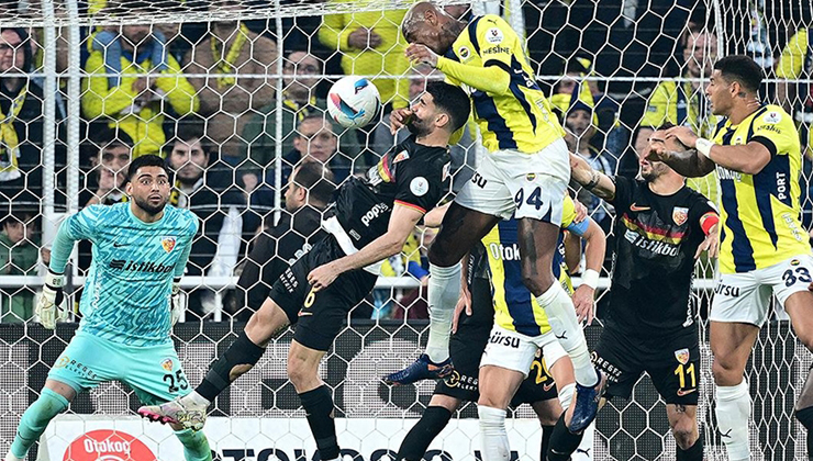 Fenerbahçe şampiyonluk şansını zora soktu