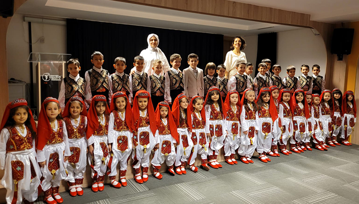 Hoşgörü Anaokulu’nun minik  öğrencileri hünerlerini sergiledi