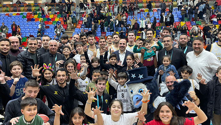 Konya Büyükşehir Belediyespor play-off yolunda önemli bir galibiyet elde etti