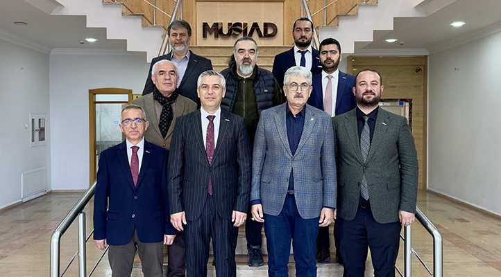 Konya Gazeteciler Cemiyetinden Müsiad Konya Şubesine hayırlı olsun ziyareti