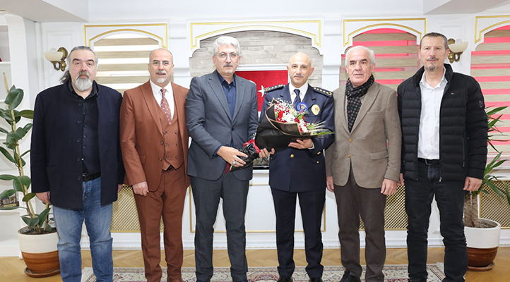 Konya Gazeteciler Cemiyetinden Polis Haftası ziyareti