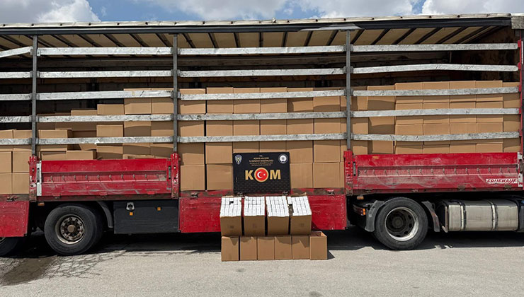 Konya’da kaçak silah ve makaron operasyonu: 3 gözaltı