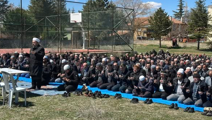 Konya’da yağışlar için şükür duası yapıldı