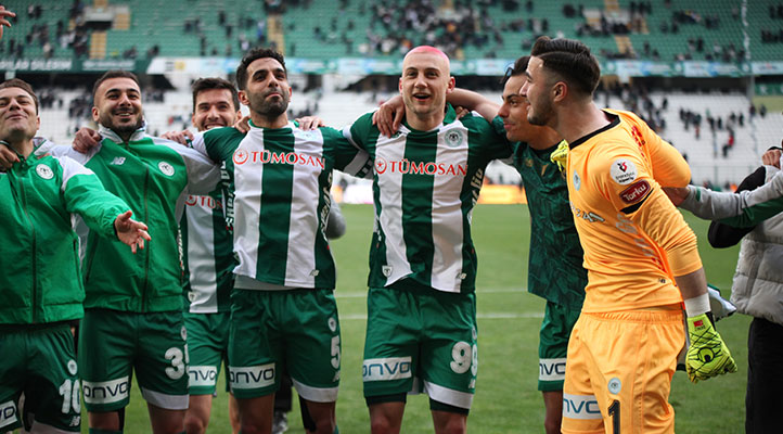 Konyaspor 35 yıl sonra bir ilke imza attı