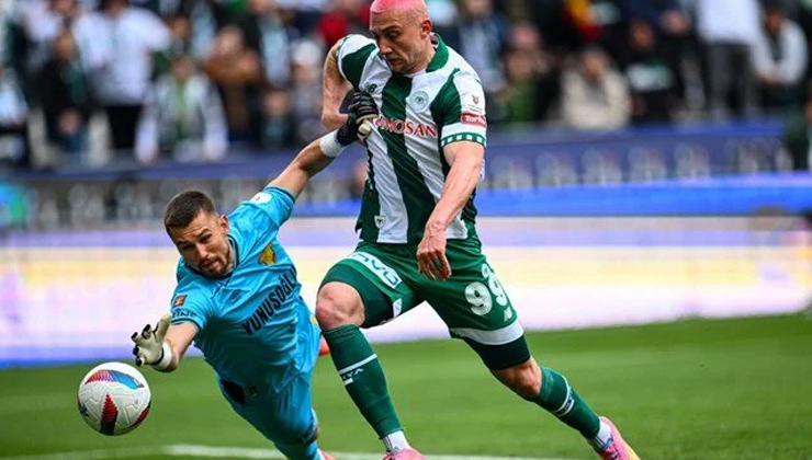 Konyaspor evinde 3 puanı tek golle aldı
