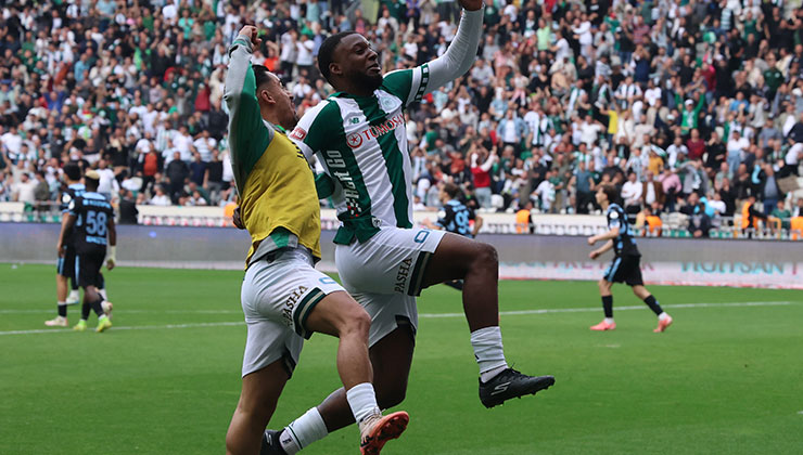 Konyaspor’u Bazoer kurtardı!