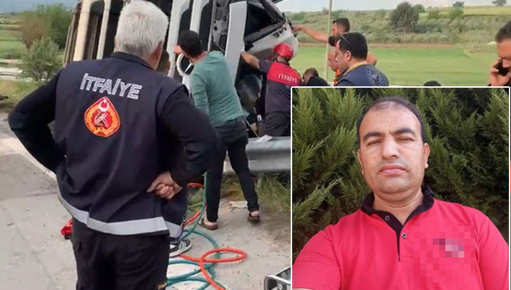 Osmaniye’de tır şarampole devrildi: 1 ölü