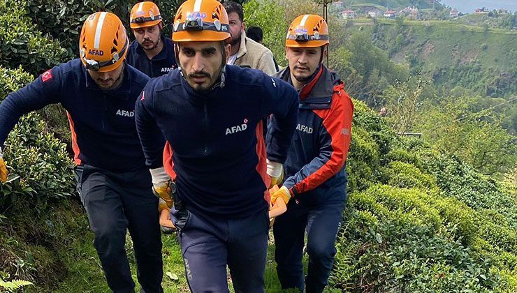 Rize’de teleferik teline takılarak düşen şahıs hayatını kaybetti