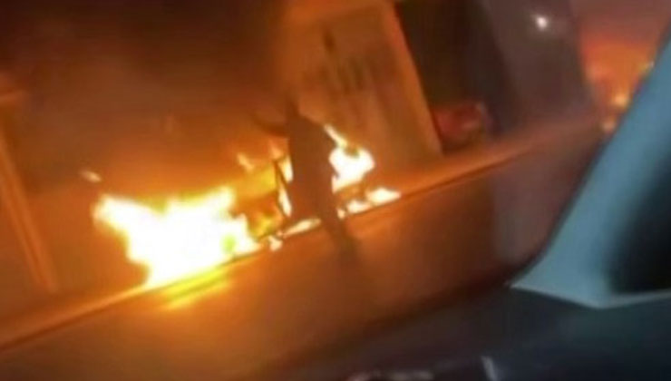 Sakarya’da akıl almaz olay: Daha taksidini bitirmediği otomobilini İsrail’e tepki olsun diye yaktı