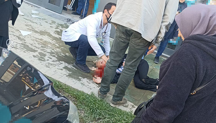 Sakarya’da korkunç olay: Genç kadın ikinci kattan düştü, gören oraya koştu