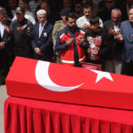 Şehit astsubay son yolculuğuna uğurlandı