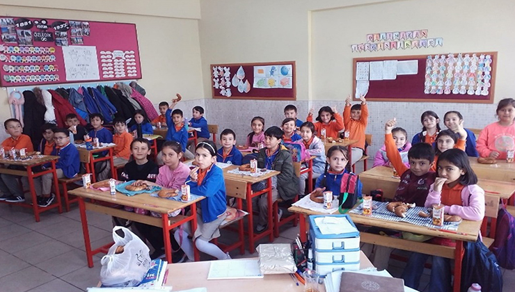 Şükriye Onsun İlkokulu öğrencilerinden anlamlı proje