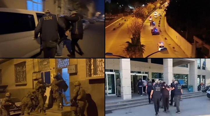Terör örgütü DEAŞ’a yönelik 23 ilde düzenlenen operasyonlarda 105 zanlı yakalandı
