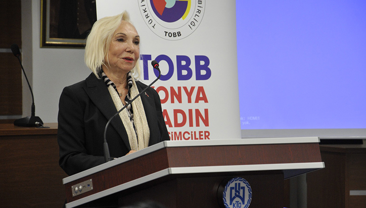 TOBB Kadın Girişimciler Kurulu Başkanı Nurten Öztürk, Konya’da girişimci kadınlarla buluştu