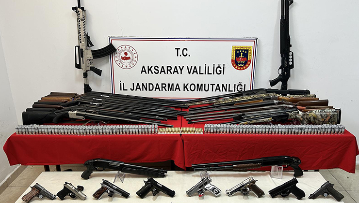 Aksaray’da havaya ateş eden 19 şüpheli hakkında adli işlem başlatıldı