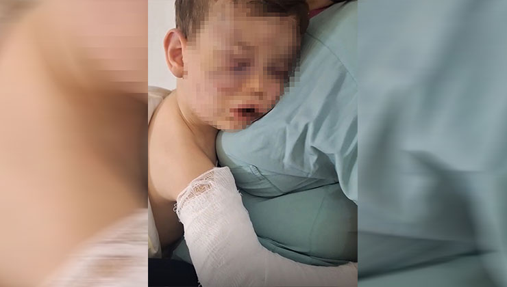 Aren bebeği hastanelik eden caniler gözaltına alındı