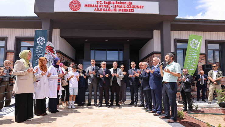 Aynel-İsmail Özgüney Aile Sağlığı Merkezi düzenlenen törenle açıldı