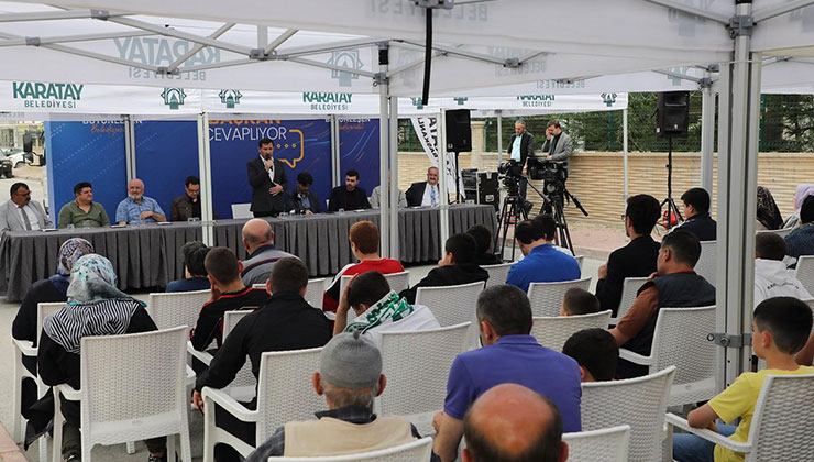 Başkan Kılca Akabe Mahallesi’nde vatandaşlarla bir araya geldi