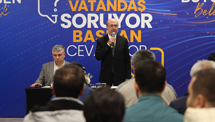 Başkan Pekyatırmacı vatandaşların sorularını yanıtladı