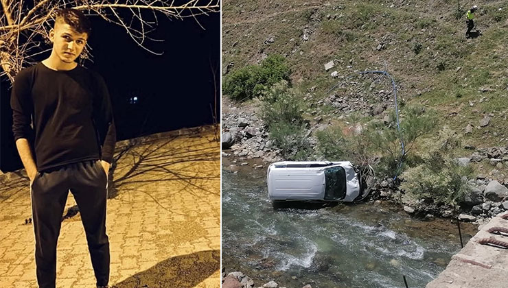 Batman’da kamyonet dereye uçtu: 1 kişi hayatını kaybetti
