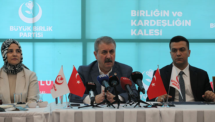BBP Genel Başkanı Destici: “İki suç için idam cezası geri getirilmelidir”