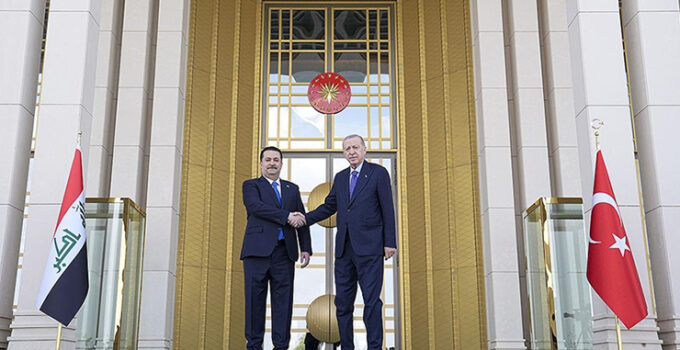 Cumhurbaşkanı Erdoğan, Irak Başbakanı Sudani’yi resmi törenle karşıladı