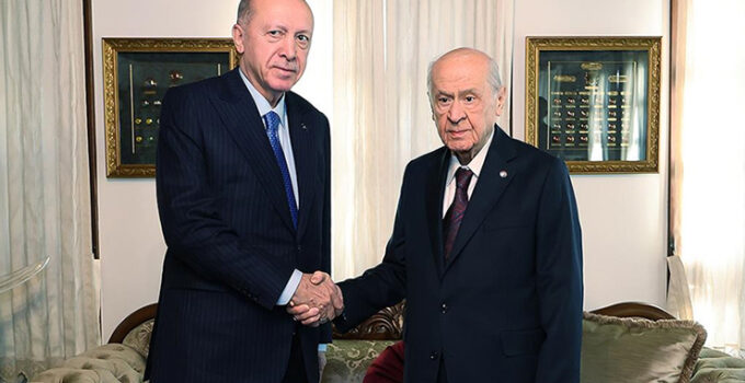 Cumhurbaşkanı Erdoğan, MHP Genel Başkanı Bahçeli’yi ziyaret edecek