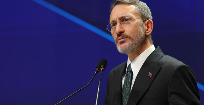 Cumhurbaşkanlığı İletişim Başkanı Altun’dan CHP’ye tepki