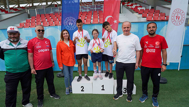 DOSD Meram Spor Kulübüne madalya yağmur