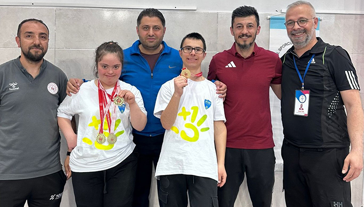 DOSD Meram Spor Kulübü’nün özel sporcularından özel başarı