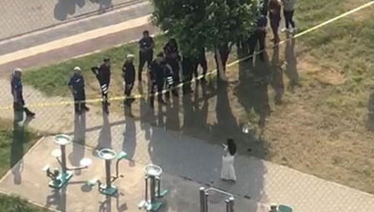Eski sevgilisiyle görüşemeyince kendini vurdu, o anlar kamerada