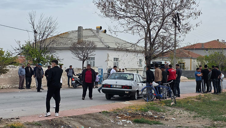 Aksaray’da gözü çıkıp yola fırlayan sürücü hayatını kaybetti