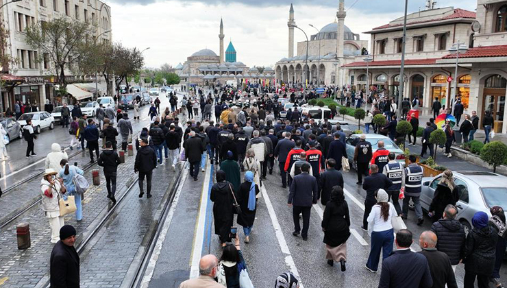Hazreti Mevlana’nın Konya’ya gelişinin 797. yılı etkinliği