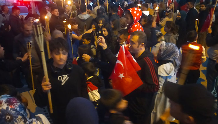 Hüyük’te gençlik yürüyüşü düzenlendi