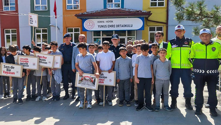 Hüyük’te Karayolu Trafik Haftası etkinlikleri